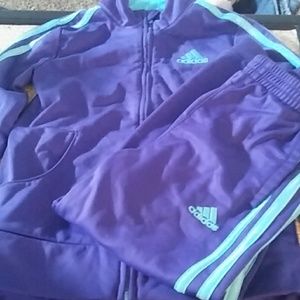 Adidas kids jacket and pant set